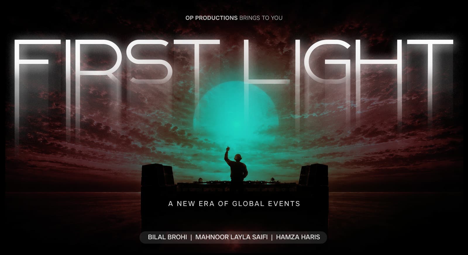 First Light — event branding